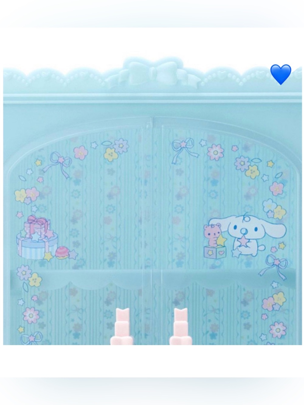 Sanrio Cinnamoroll Display Shelf Accessory Box Case cabinet Kawaii Japan - Picture 5 of 9